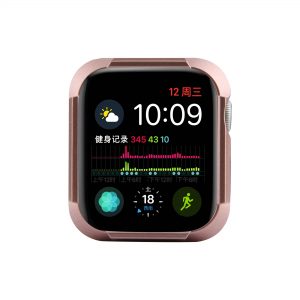 Frame Protector Case Cheap Cover For Apple Watch Series 6/SE/ 5/4 44mm 40mm, 4 Pack Hard PC Protective Bumper Frame Watch Case