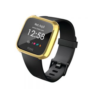 Fitbit-Versa-2-protector-screen-protector-for-Fitbit-Versa-2-watch-all-arouond-protector-wearable-technology-device-accessories-bumper-cover-Gold