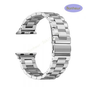 apple-watch-strap-stainless steel -apple-watch wristband for apple watch series 5 44mm