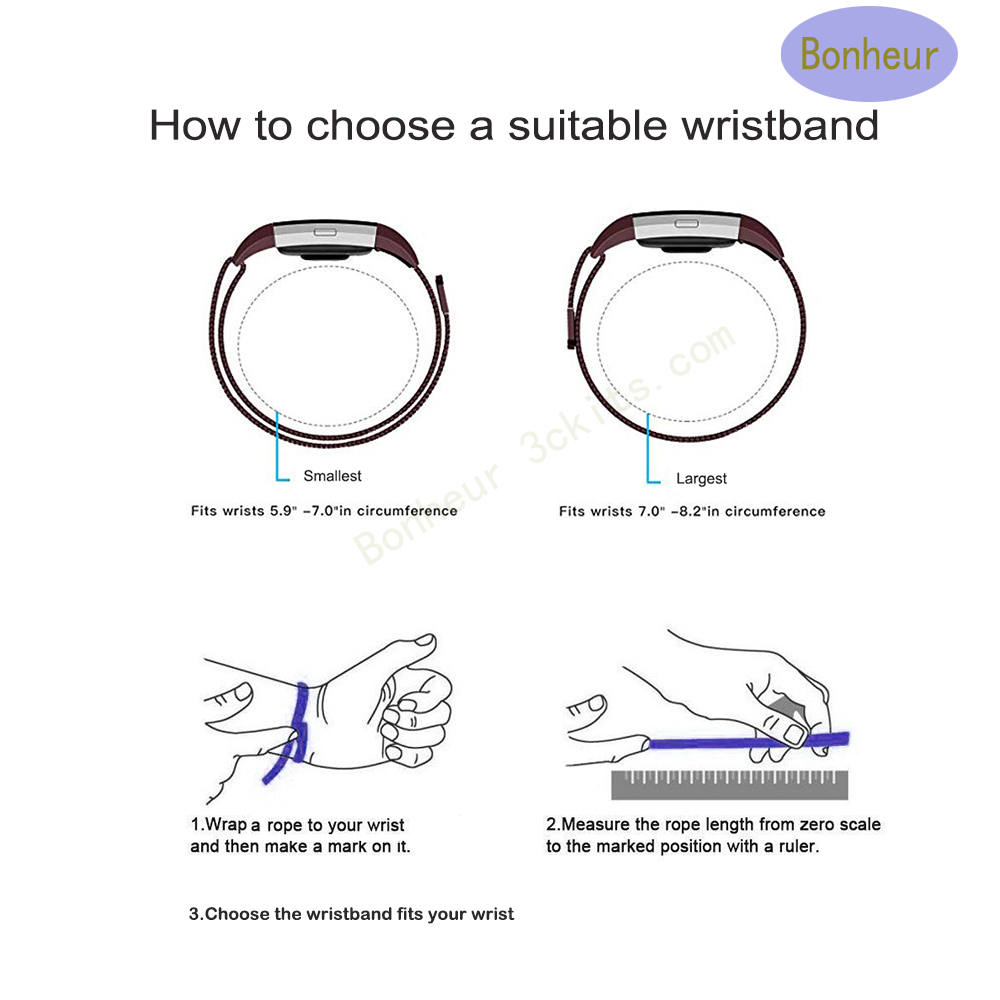 How to choose a suitable wristband Bonheur