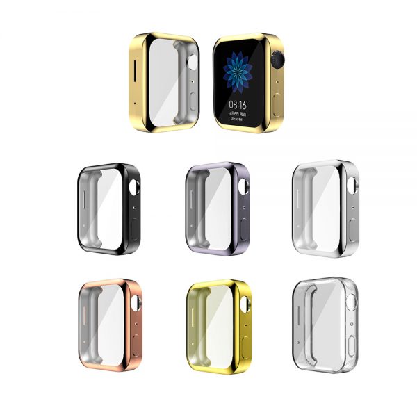 6 Pack Screen Protector For Xiaomi Mi Watch All -around Screen Soft TPU Protective Bumper Case Cover Shell