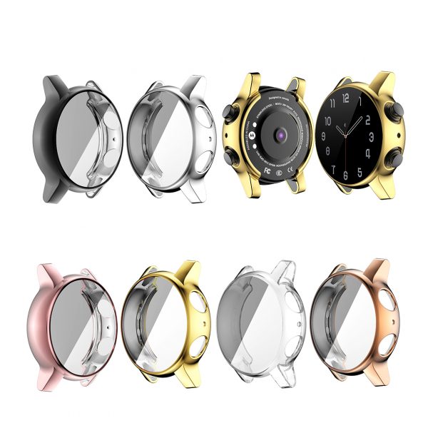 2021 new style screen protector For Moto 360 3rd Gen watch Soft screen protector case cover fashion accessories bumper case 6 Pack list