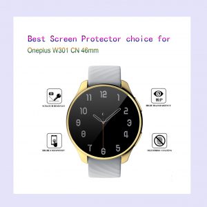 2021 new style Screen Protector For Oneplus W301CN 46mm Smart watch Soft screen protector case cover fashion accessories anti-scratches