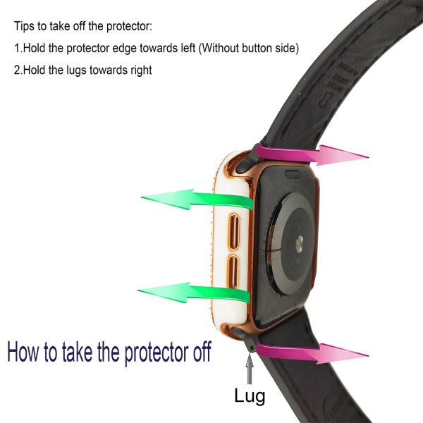 How to take off the screen protector from Apple watch
