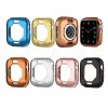 Fashion Protector For Apple Watch7 41mm 45mm,Soft TPU Electroplated Shiny Color Protective Bumper Case For Apple iwatch