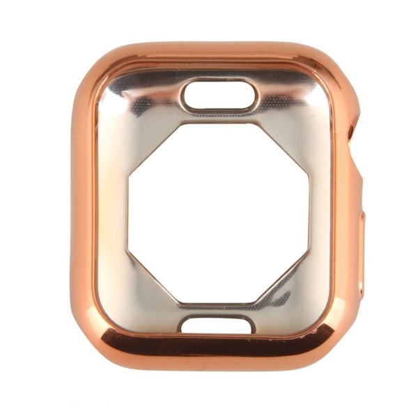 Fashion Protector For Apple Watch7 41mm 45mm,Soft TPU Electroplated Shiny Color Protective Bumper Case For Apple iwatch