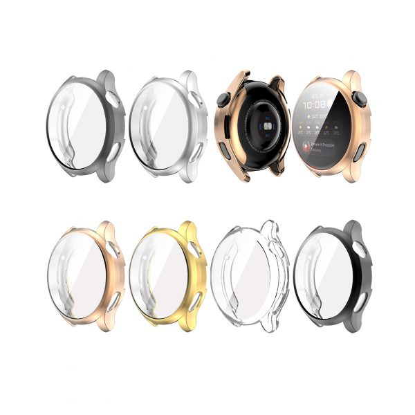 Best Protector For Huawei Watch3 46mm,6 Pack  All-Around Soft TPU Protective Cover With Build-in Screen For Huawei Watch3