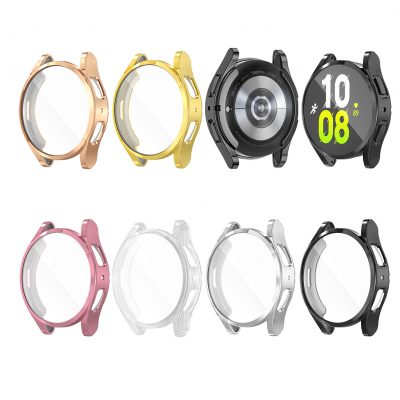 Screen Protector for Samsung Galaxy Watch5 40mm 44mm,6 Pack All-Around Anti-scratch Soft TPU Protective Cover for Galaxy Watch 5 Accessories